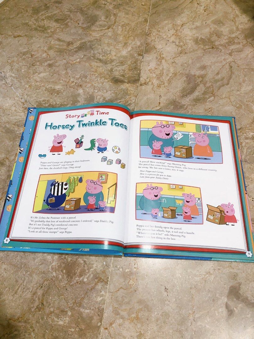 Peppa Pig Annual Official book, Buku & Alat Tulis, Buku di Carousell