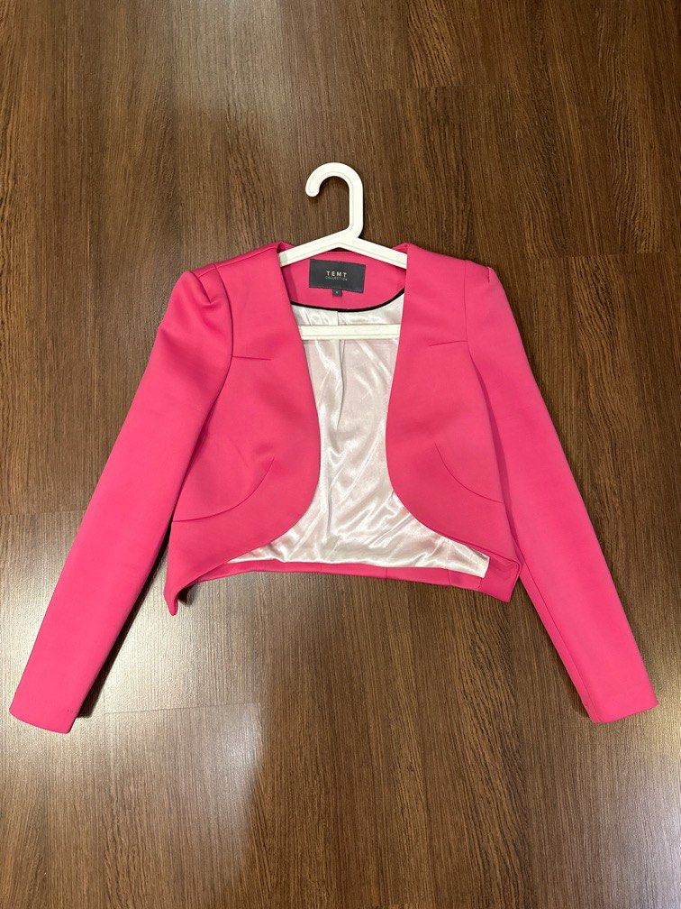Cerise pink blazer online jacket