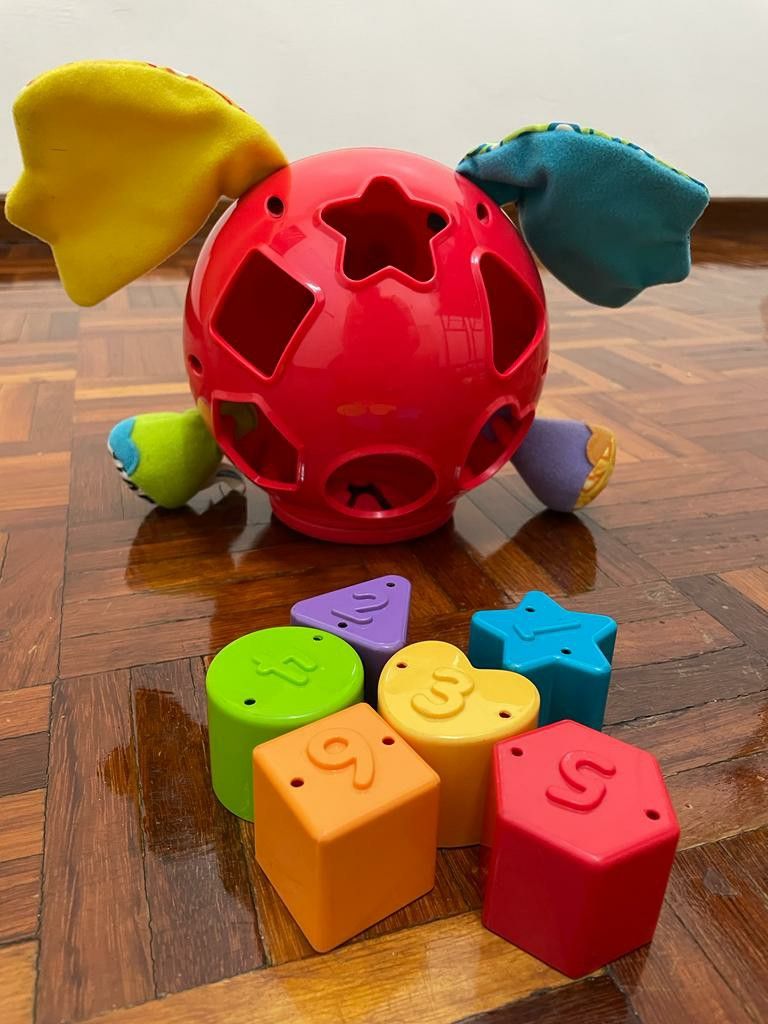 Playgro Elephant Shape Sorter baby toys, Babies & Kids, Infant