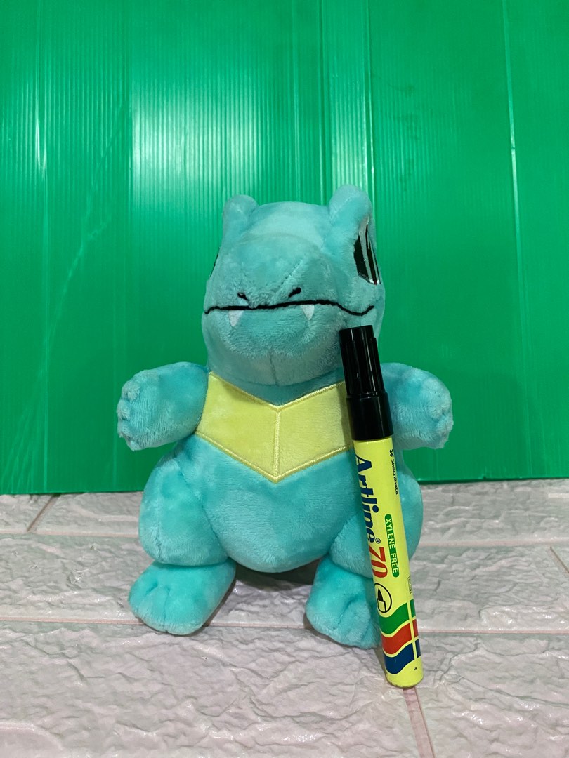Pokemon center Totodile Plush Hobbies Toys Toys Games on