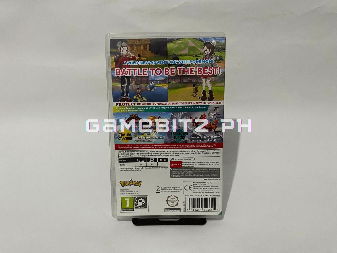 Pokemon Shield Expansion Pass Nintendo Switch Lite Oled Game