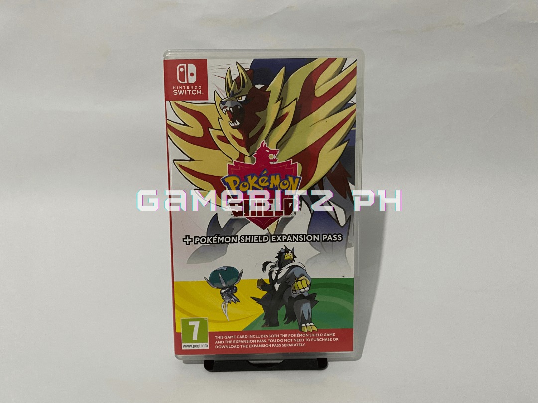 Pokemon Shield + Expansion Pass Nintendo Switch Lite Oled Game, Video