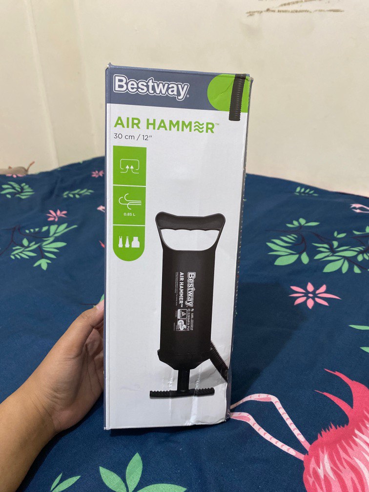 Pompa Manual Bestway Air Hammer, Aksesoris Mobil di Carousell