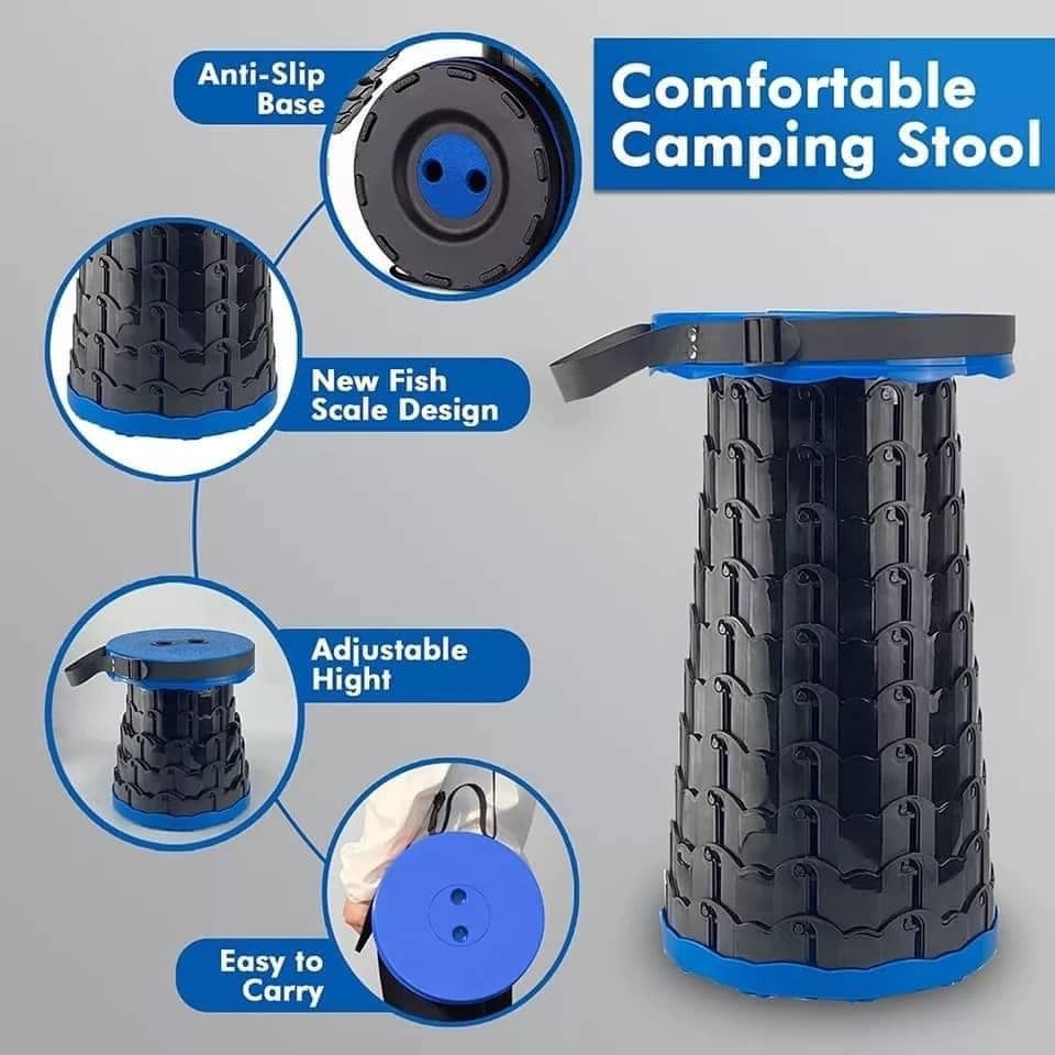 Portable Foldable Stool (Category: Outdoor Furniture) located in Quezon City. Submitted by magicgerry (Listing ID 1251679770, Image 2). Description: Portable Foldable Stool (P398.00).