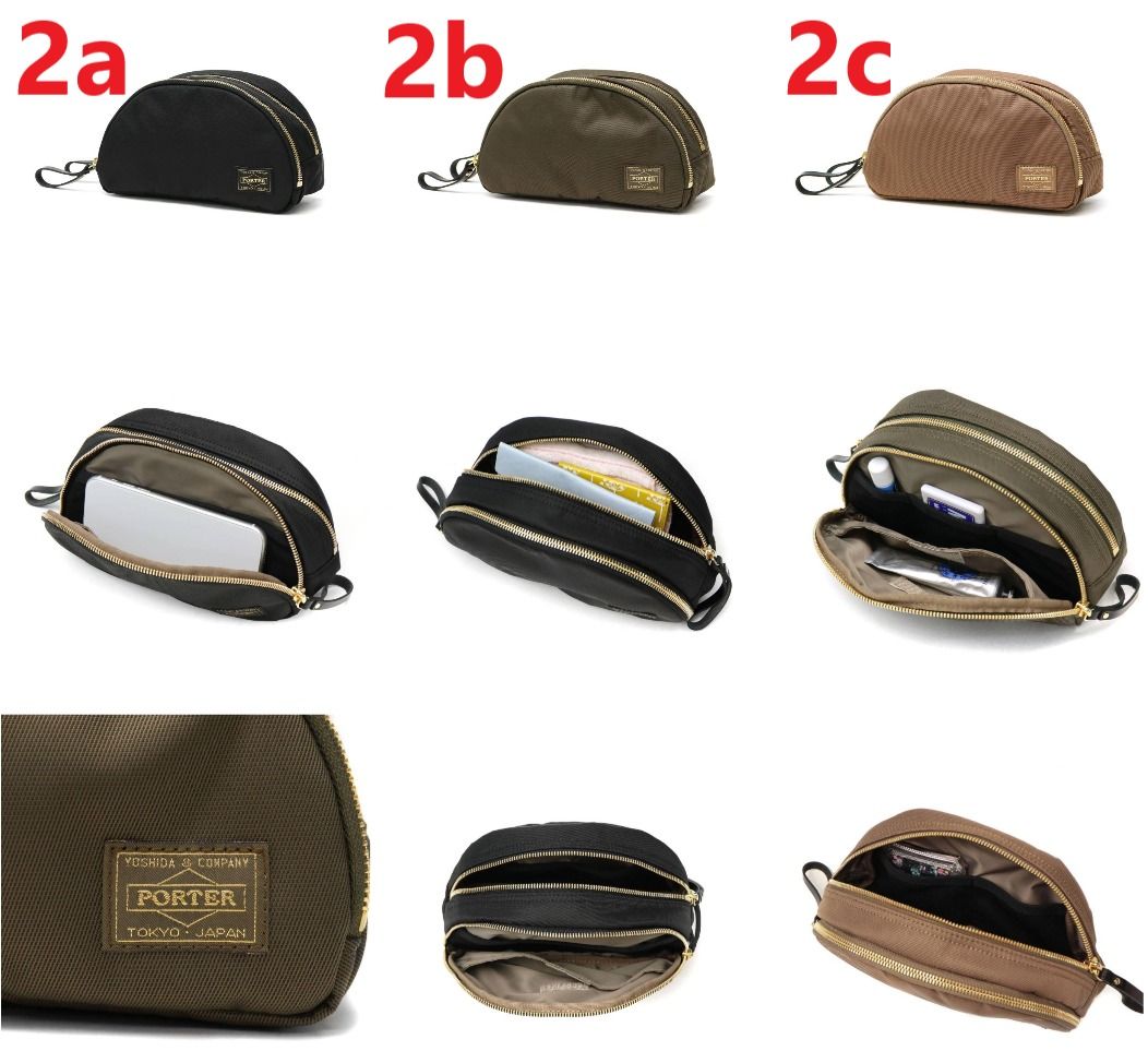 🐧Porter手提袋FORCE 2WAY WAIST 855-07501; SHEA Pouch 871-05127