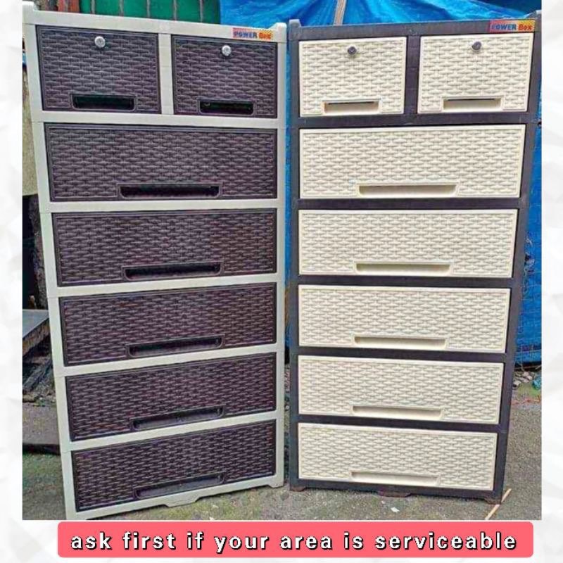 POWER BOX RATTAN PLASTIC DRAWER on Carousell
