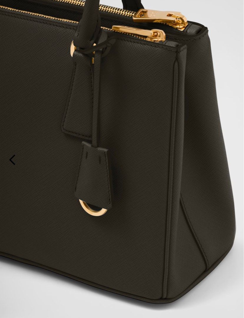 Prada Galleria Saffiano Leather Mini Bag Nero, Black