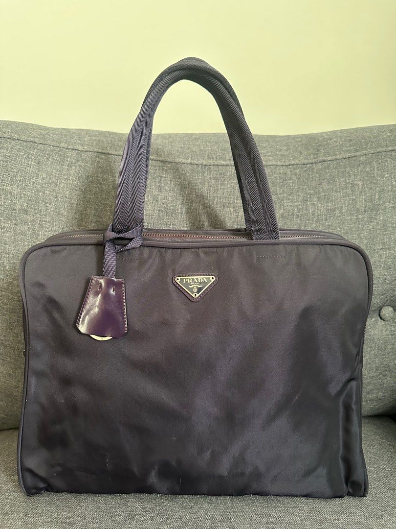 Prada Nylon Laptop Business Bag Luxury Bags Wallets on Carousell