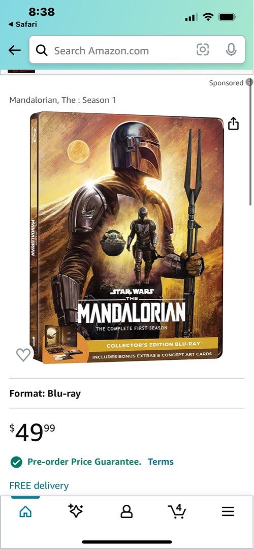 preorder BLU-RAY) Mandalorian Season Loki Season