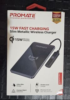 Promate 15W Fast Charging Wireless Charger