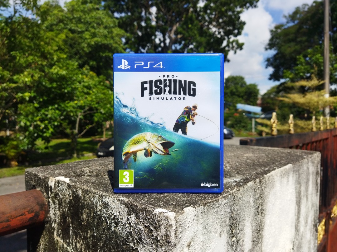PS4 PRO FISHING SIMULATOR (R2) #PromoFreeShipping, Video Gaming