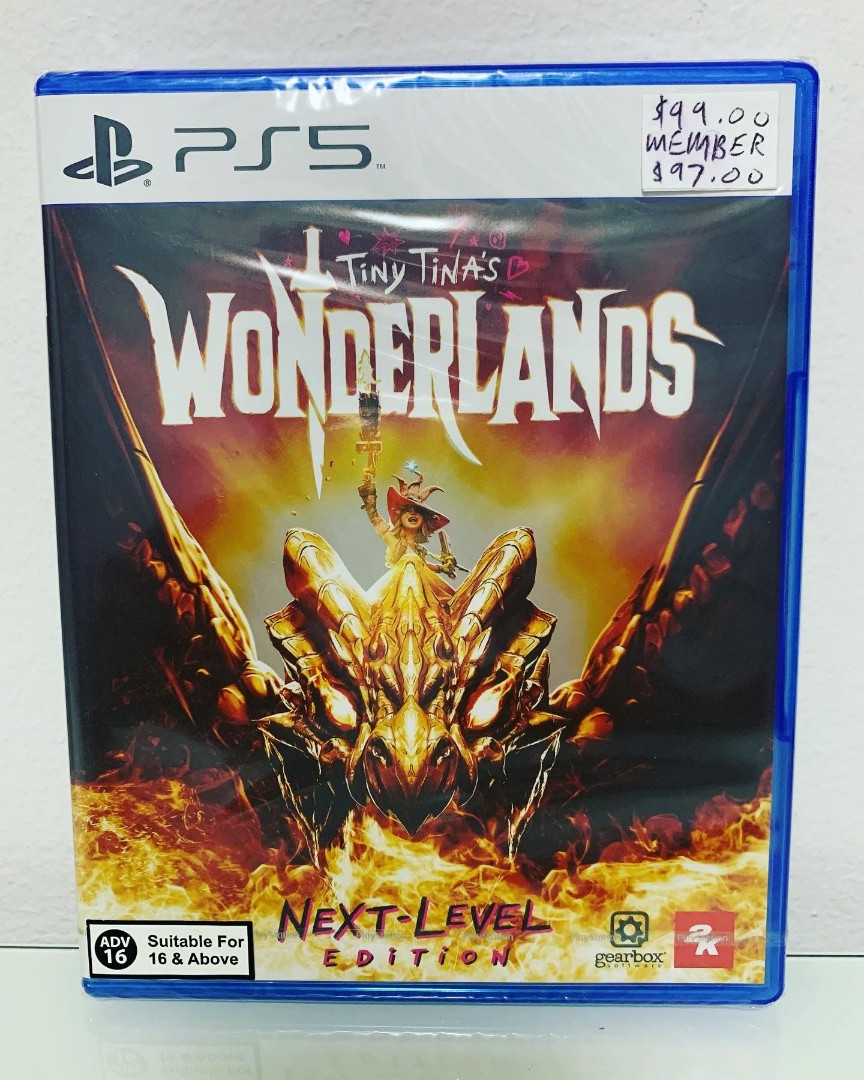 Ps5 Game Tiny Tinas Wonderlands Next Level Edition Bnib Video Gaming Video Games 7588