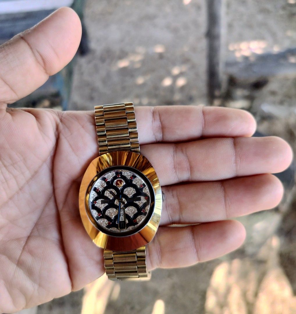 Rado original sisik naga batu Merah Women s Fashion Watches