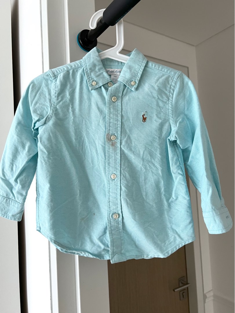 ralph lauren baby oxford shirt