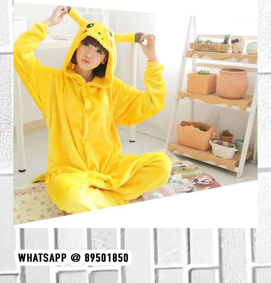 Totoro Pikachu Adult Kids Pyjamas Kigurumi Animal Cosplay Costume Onesie  Pajamas Sleepwear Jumpsuit