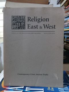 Religion East & West: Journal of the Institute of World Religions Issue 4 Volume 2004