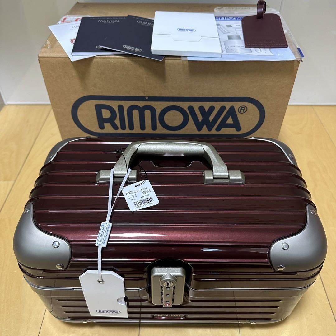 Rimowa Beauty Case Carmona Red, Hobbies & Toys, Travel, Travel