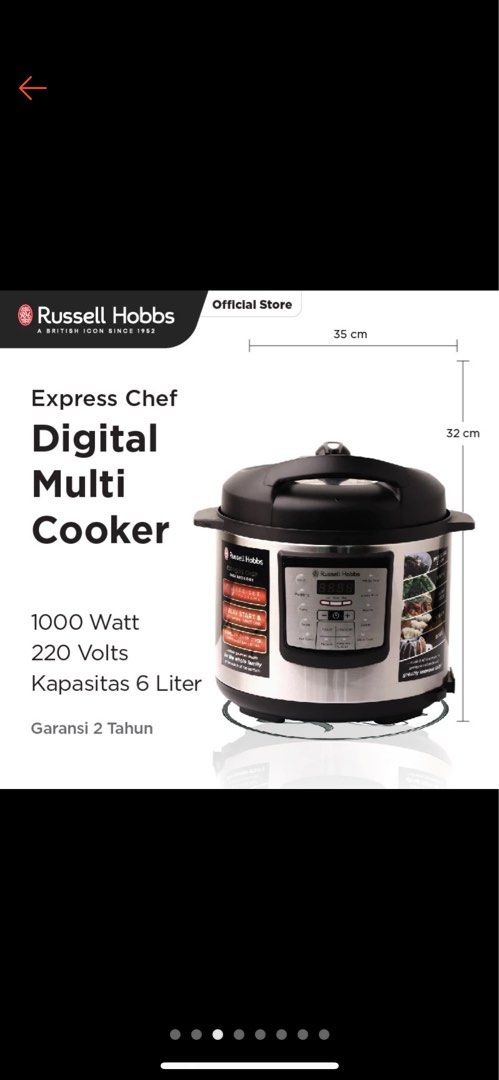 Russell hobbs express chef multi cooker top