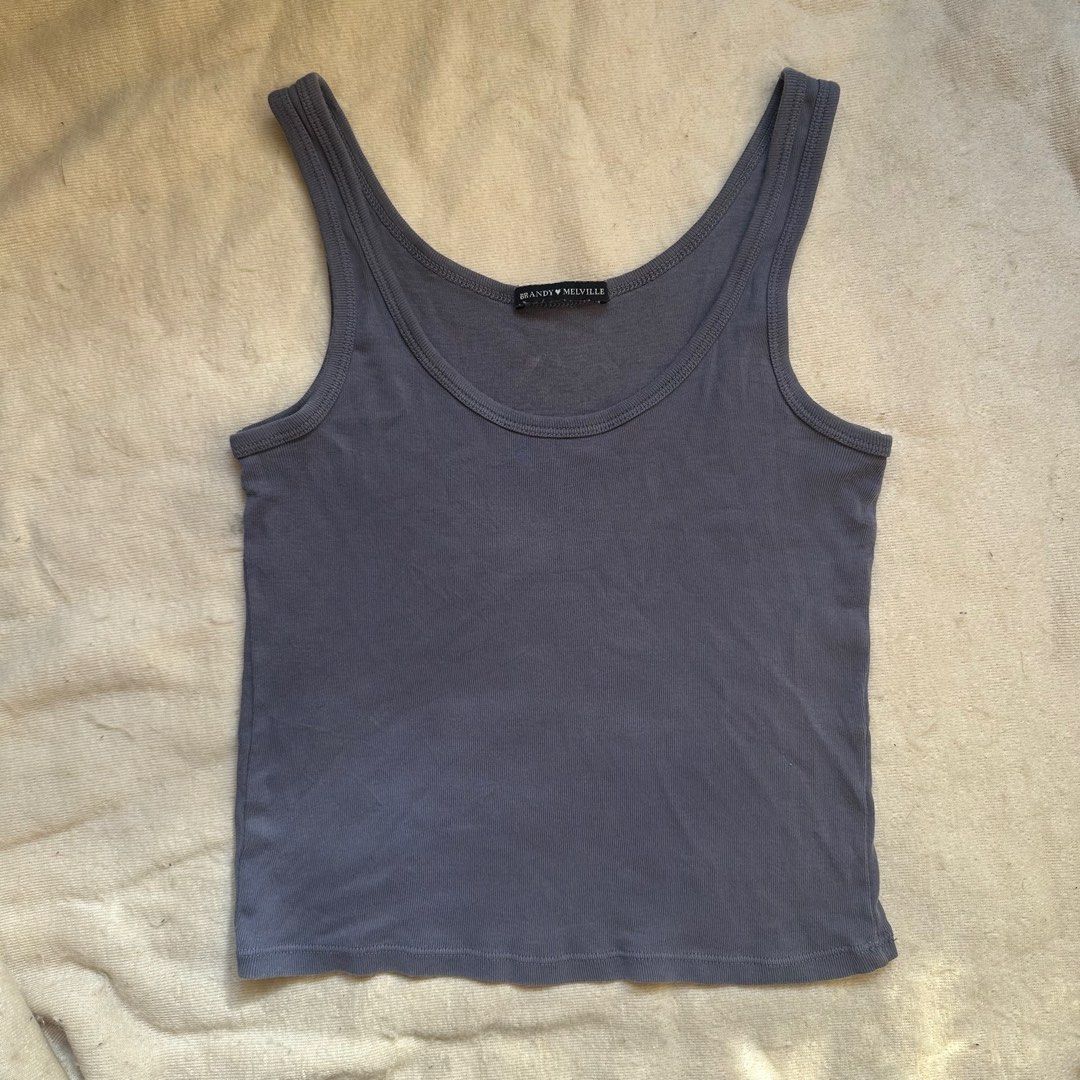 Brandy Melville Black Tank Top SMALL, Women's Fashion, Clothes on Carousell