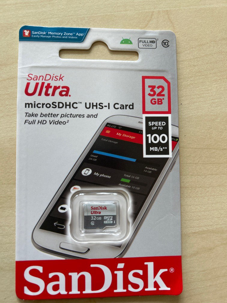 SanDisk Micro SD card 32 GB, Mobile Phones & Gadgets, Mobile & Gadget