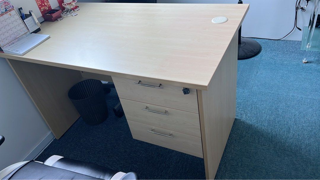 Second hand office table, Furniture & Home Living, Furniture, Tables
