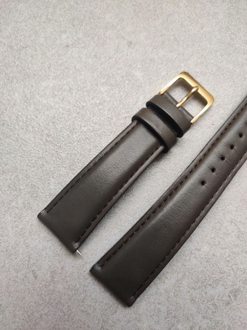 Seiko 18mm cheap leather strap