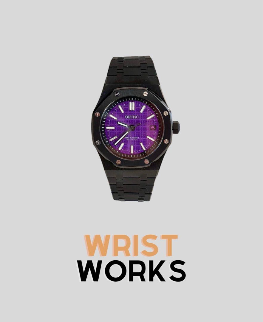 Purple seiko on sale