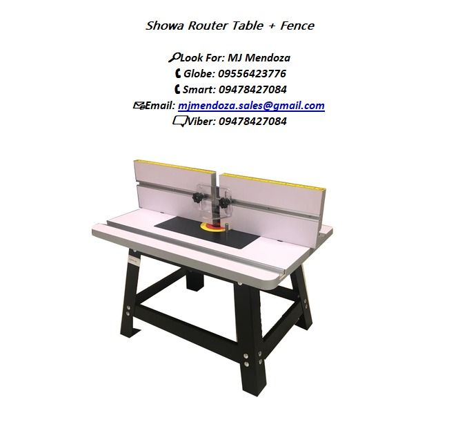 Showa Router Table + Fence on Carousell