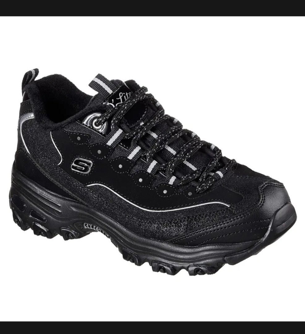 Skechers d top lite black