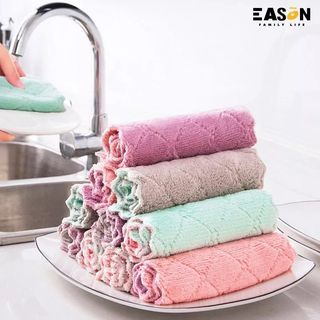 Soft Kitchen Hand Towels Microfiber  Dish Cloth