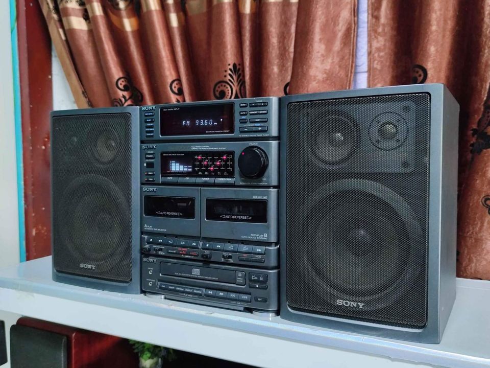 Sony FHB70CD. Mini Compo Hifi. 5 Band Manual EQ. 3 Way Speaker, Audio