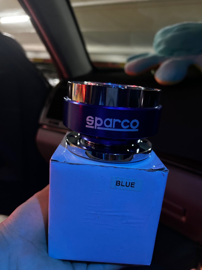 SPARCO quick release hub, Car Accessories, Accessories on Carousell