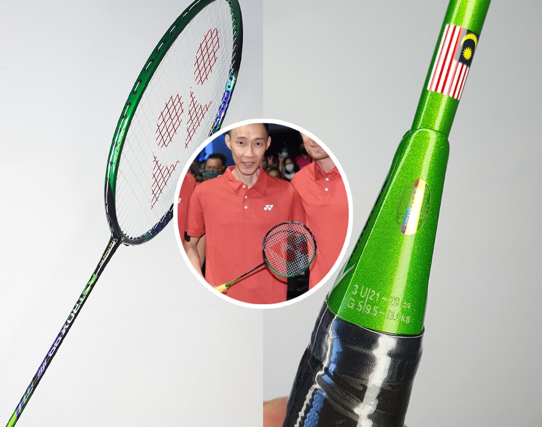 SPECIAL YONEX ASTROX 99 LCW 0MA CODE ISSUED TO LEE CHONG WEI AFTER HIS RETIREMENT IN 2020 Green Racket 3U G5