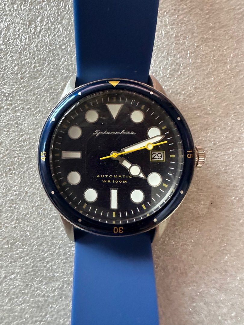 Spinnaker CAHILL MIDSIZE SP 5042 02S 38mm automatic watch