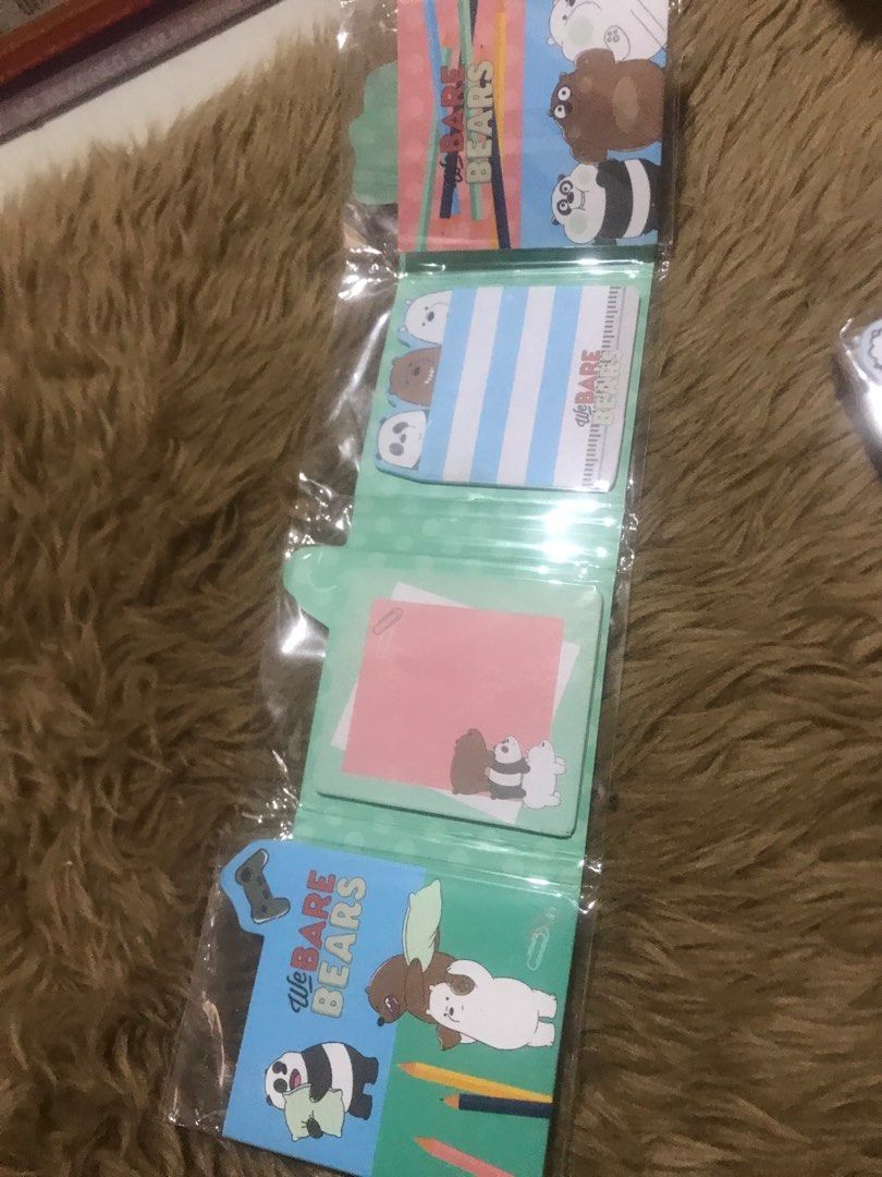 Sticky Notes We Bare Bears & BT21, Hobbies & Toys, Stationary & Craft ...