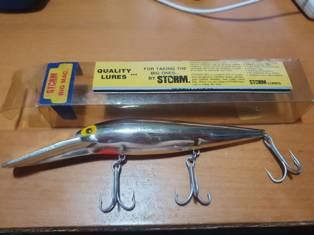 Storm Big Mac (Deep Diver), Sports Equipment, Fishing on Carousell