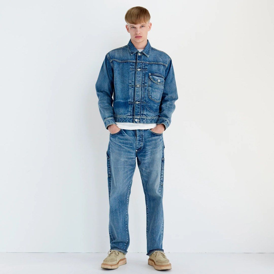 Human Made STORM COWBOY STRAIGHT DENIM PANTS TYPE1949, Men's