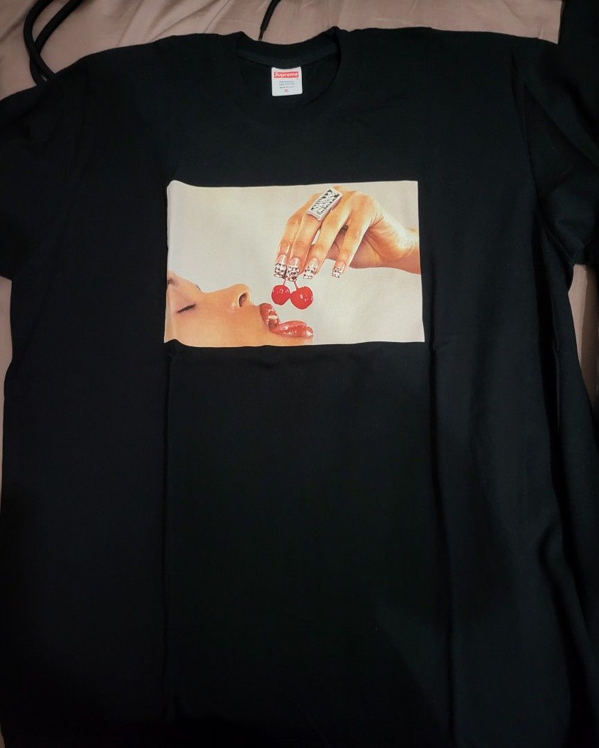 Supreme sale peach shirt