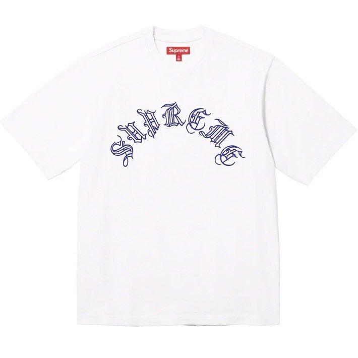 Supreme tee old English FW 23 New York week 2