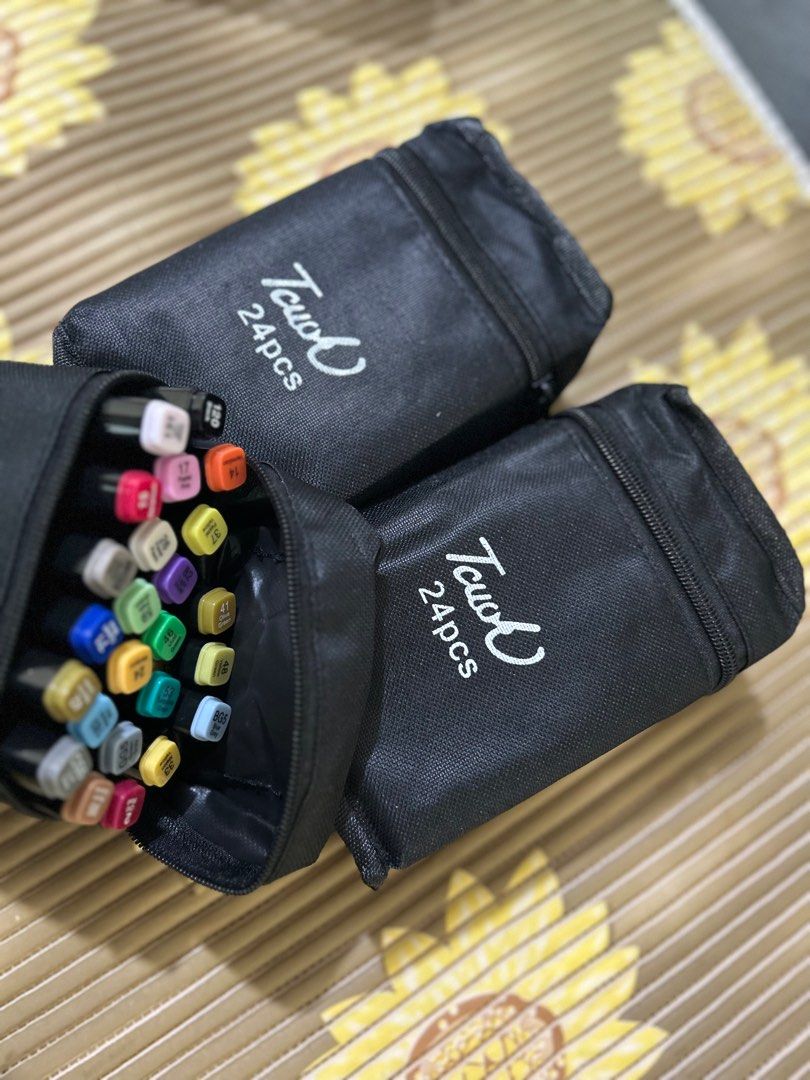 TA dual sides color markers (24’s) (Category: Craft Supplies & Tools) located in Manila. Submitted by cozzyessentialshopph (Listing ID 1251668746, Image 2). Description: Items: TA Dual sides colored Markers 📍 Material: art craft, coloring agent 📍 Disc Rate: P199 📍 Disclaimer: until supplies last 📍 MOP: GCash, Bank Transfer (BDO, PNB) 📍 MOD: All SF and booking courier services c/o by the buyer Location: Ipil Bambang Manila 📍 limited stock on