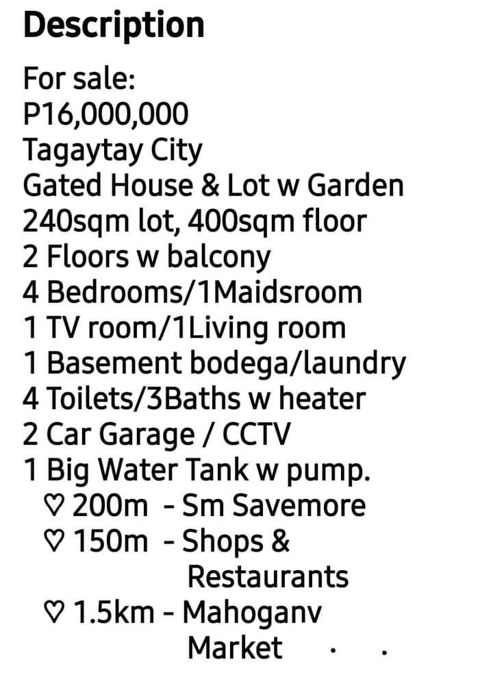 Tagaytay House Furnished, Property, For Sale, House & Lot on Carousell
