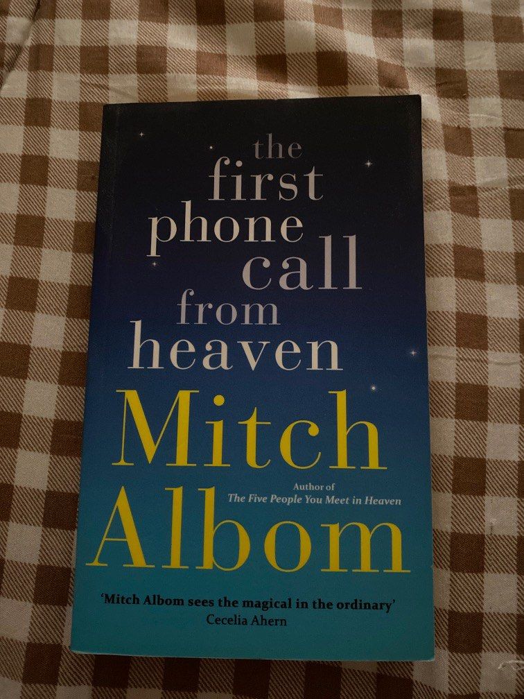 The first phone call from heaven by Mitch Albom, Hobbies & Toys, Books