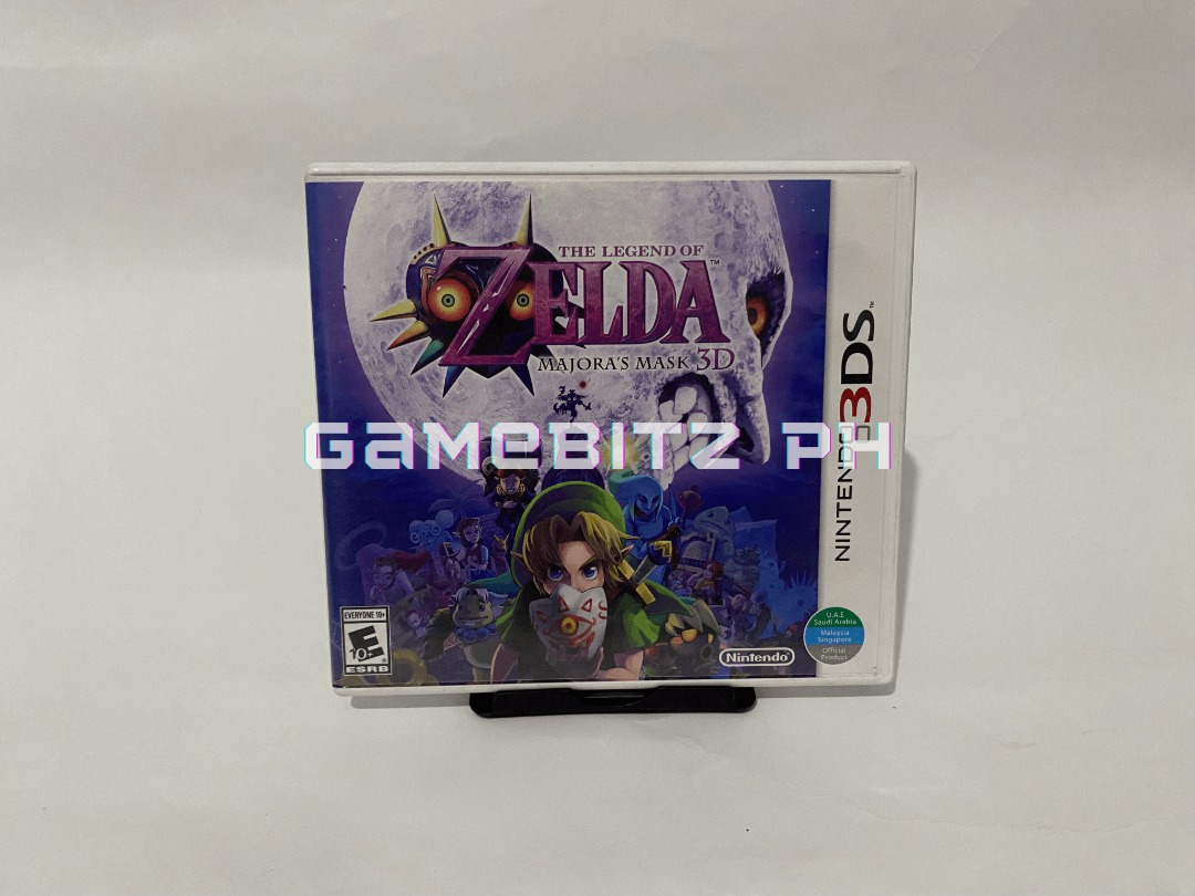 The Legend of Zelda Majora's Mask 3D 3DS 2DS Nintendo Game (USA/MDE