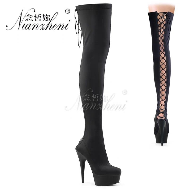 Cheap thigh high heels sales