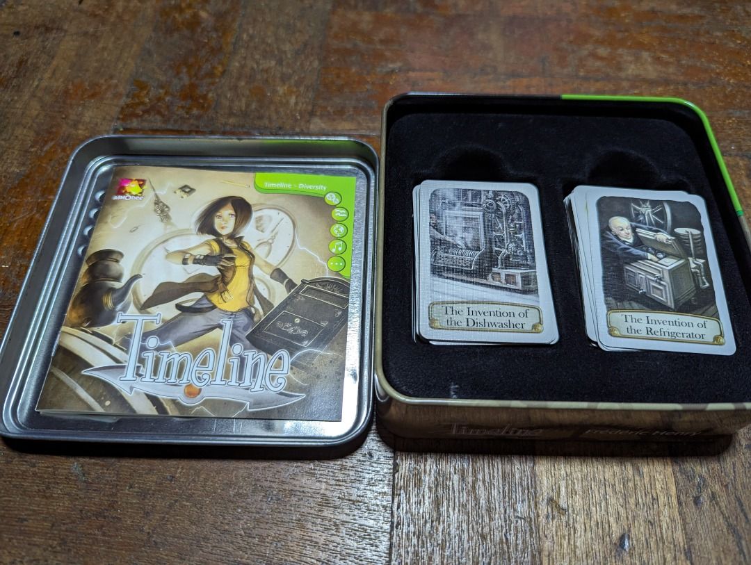 Timeline Diversity Card Game, Hobbies & Toys, Toys & Games on Carousell