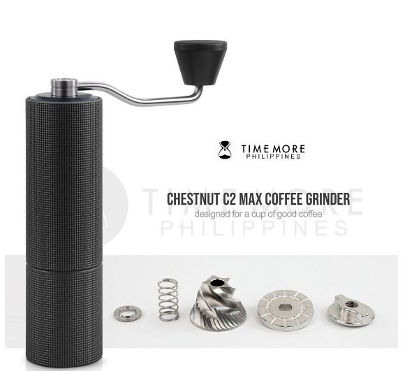 TIMEMORE Chestnut C2 MAX Manual Coffee Grinder Black, TV & Home