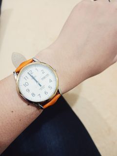 Timex Leather Watch