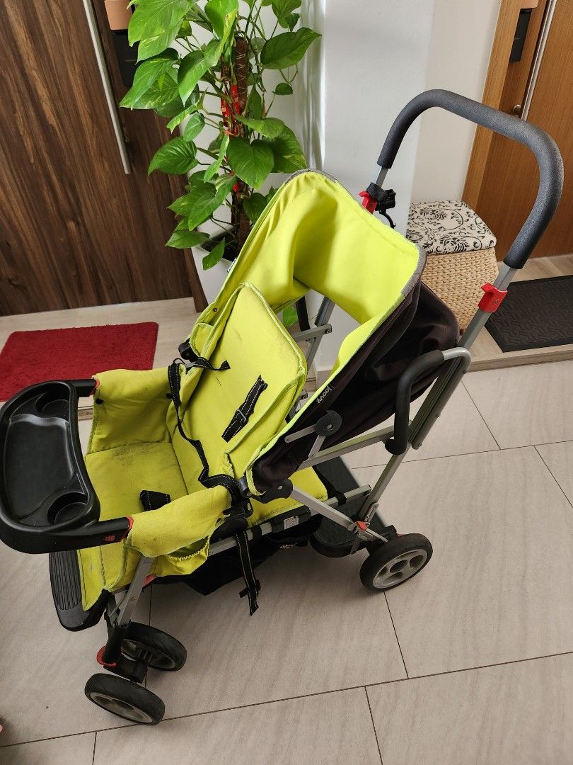 TO BLESS. JOOVY CABOOSE DOUBLE STROLLER Babies Kids Going Out