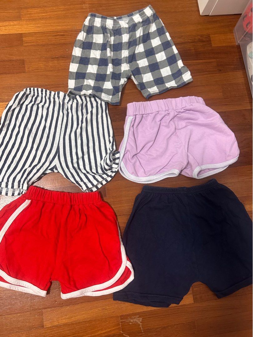Red baby clearance shorts
