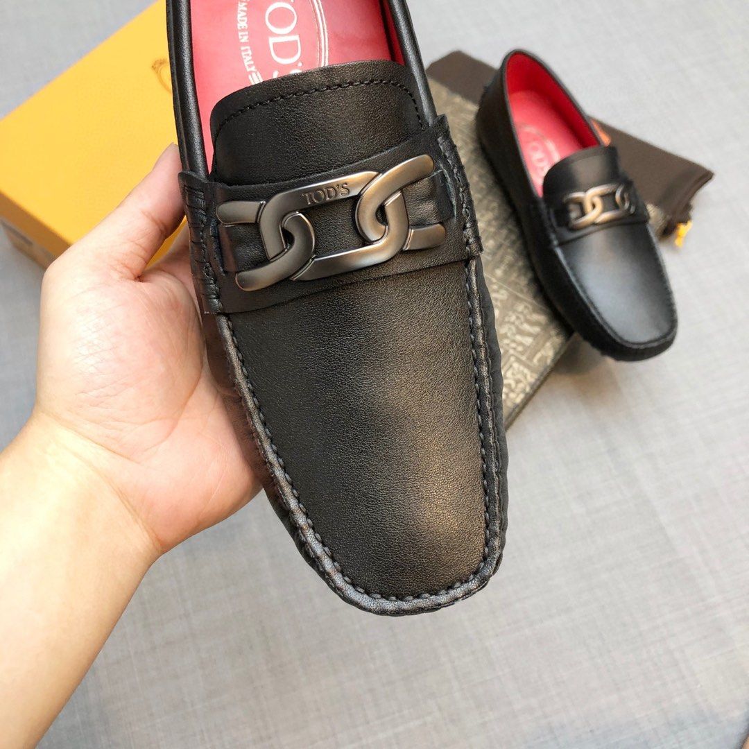 Tods Loafers black Red